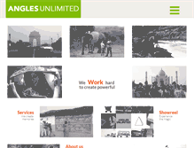 Tablet Screenshot of anglesunlimited.co.in